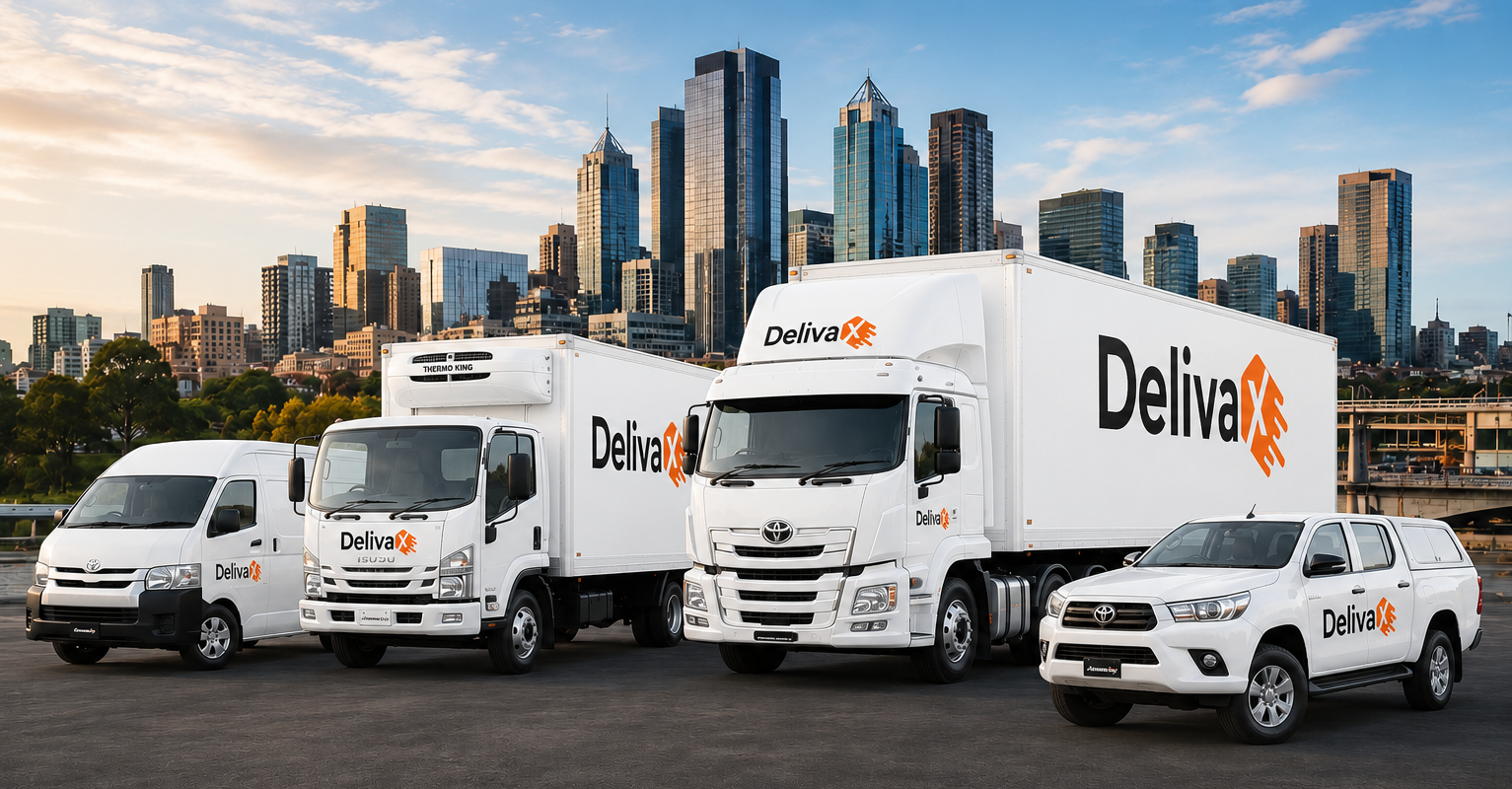 Delivax delivery van in Melbourne